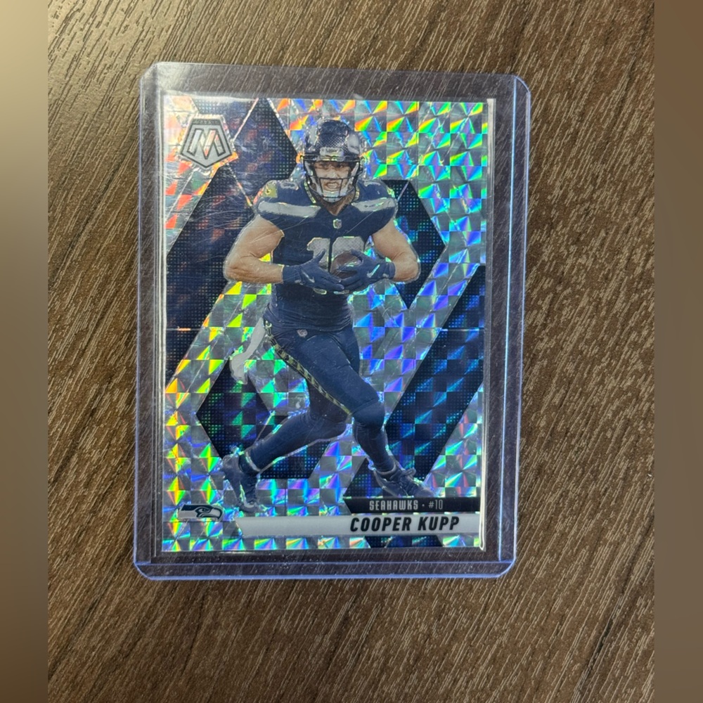 🔥 2025 Cooper Kupp Panini Mosaic Silver Reactive Prizm. Seattle Seahawks